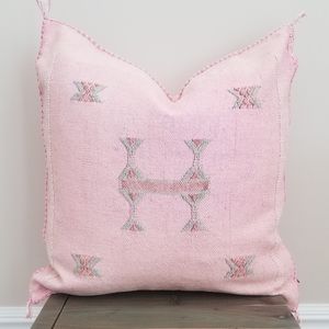 Cactus (Sabra) Silk Moroccan Pillow Cover